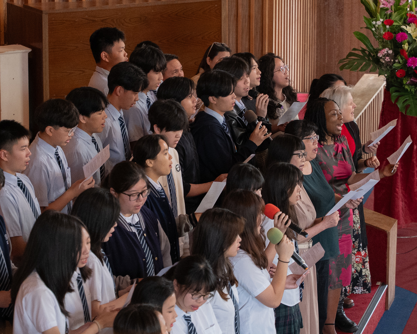 Students Hanging Out